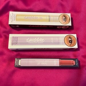 Tartelette XL Tubing Las Primer, Tubing Mascara and Maracuja Juicy Lip Vinyl